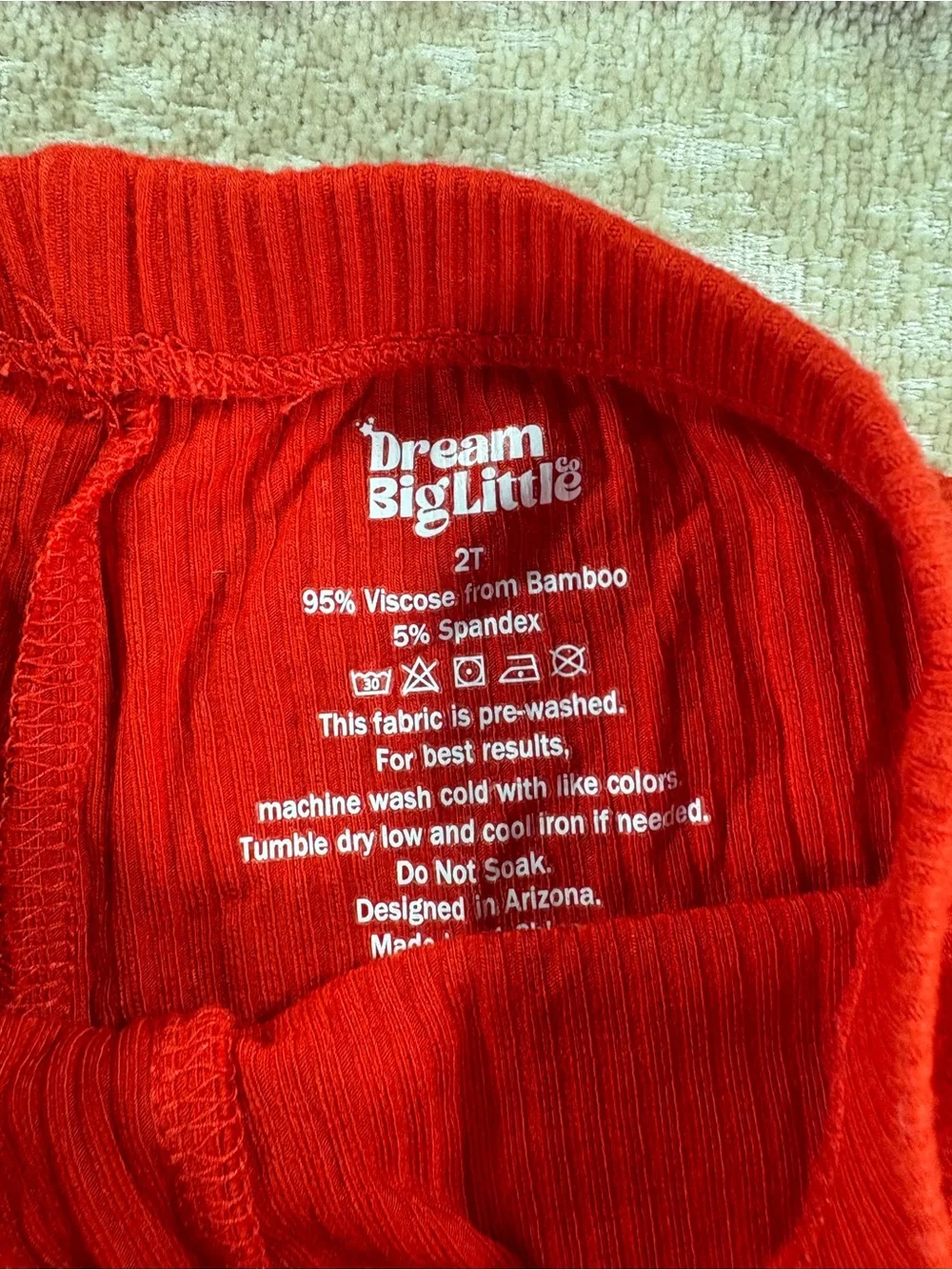 Dream Big Little Co. soft red